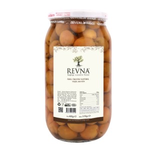 DOĞAL SALAMURA YEŞİL ZEYTİN 1000 CC